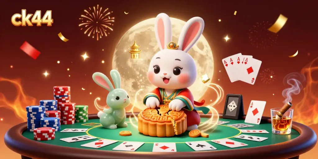 Engage in winning strategies with ck44's vibrant online gaming scene packed with thrilling poker elements.