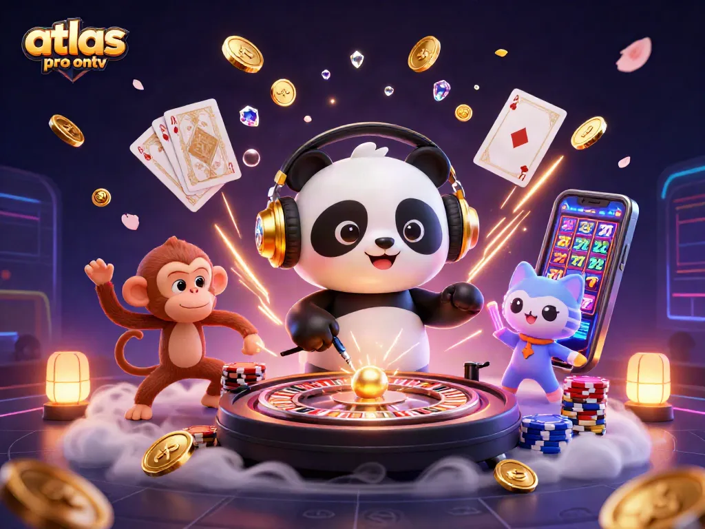 Découvrez atlas pro ontv avec des illustrations dynamiques et ludiques pour une expérience de jeu ultime.